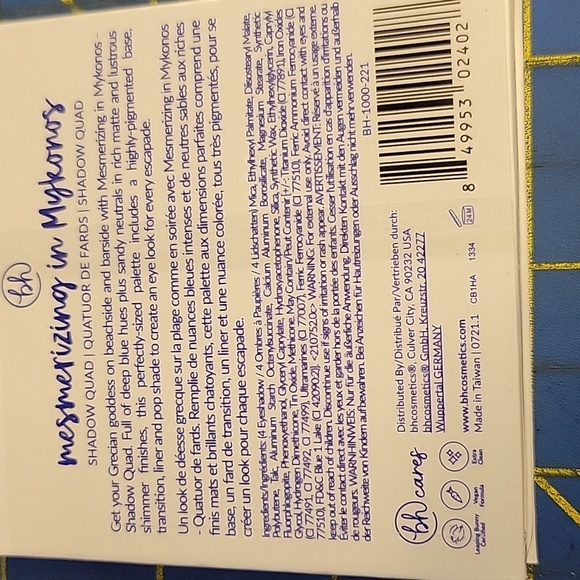 MYK ONOS Shadow Quad New Sealed Palette 5.5g - Picture 4 of 4